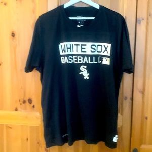 Nike dry fit White Sox Authentic Baseball Tee Sirt